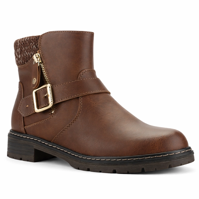 BOTIN CAFE  MUJER CASUAL CHALADA ANDY - 3