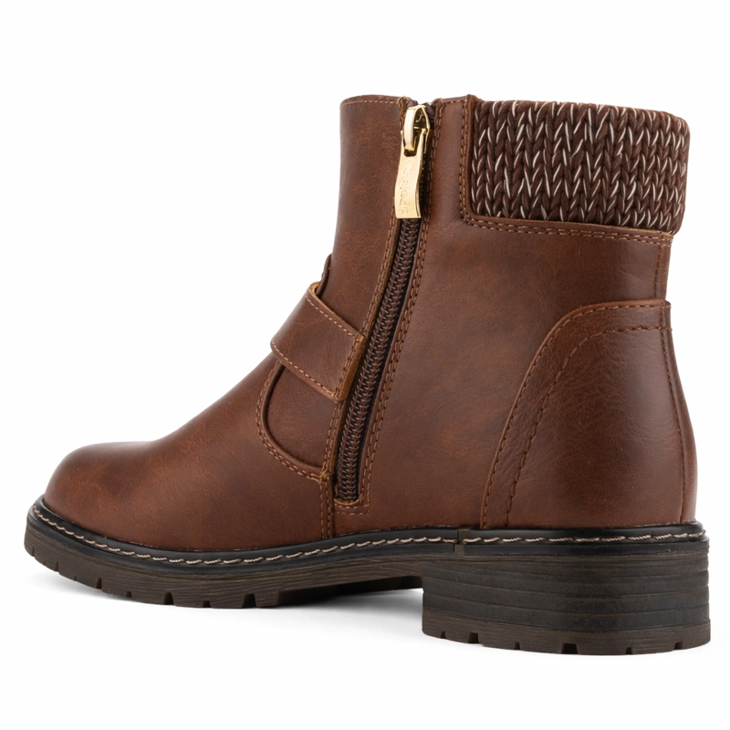 BOTIN CAFE  MUJER CASUAL CHALADA ANDY - 4