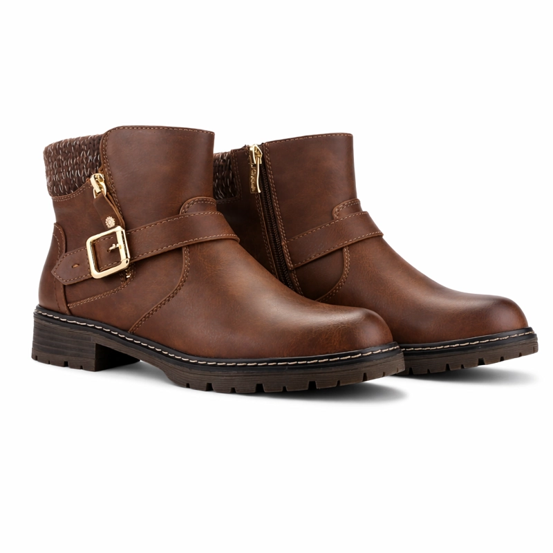 BOTIN CAFE  MUJER CASUAL CHALADA ANDY - 5