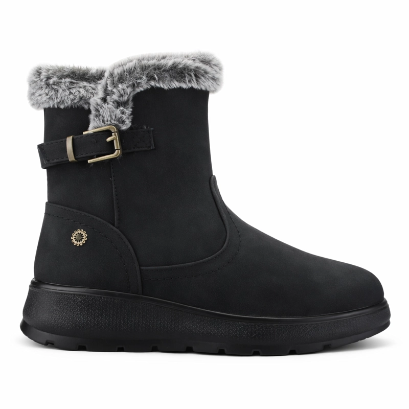 BOTIN NEGRO MUJER CASUAL CHALADA FLORIA - 1