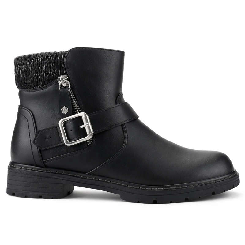 BOTIN NEGRO MUJER CASUAL CHALADA ANDY - 1
