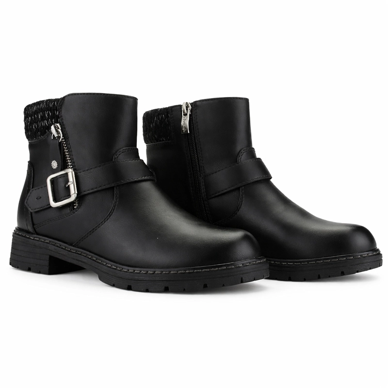 BOTIN NEGRO MUJER CASUAL CHALADA ANDY - 5