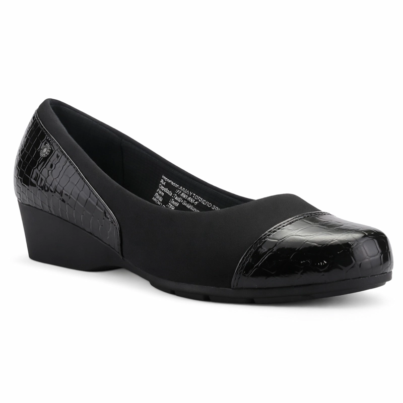 ZAPATO NEGRO MUJER CASUAL CHALADA DANA - 3
