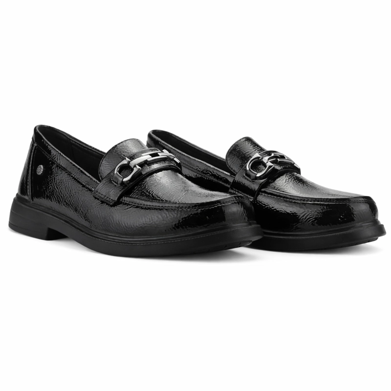 MOCASIN NEGRO MUJER CASUAL CHALADA PAROLE - 5
