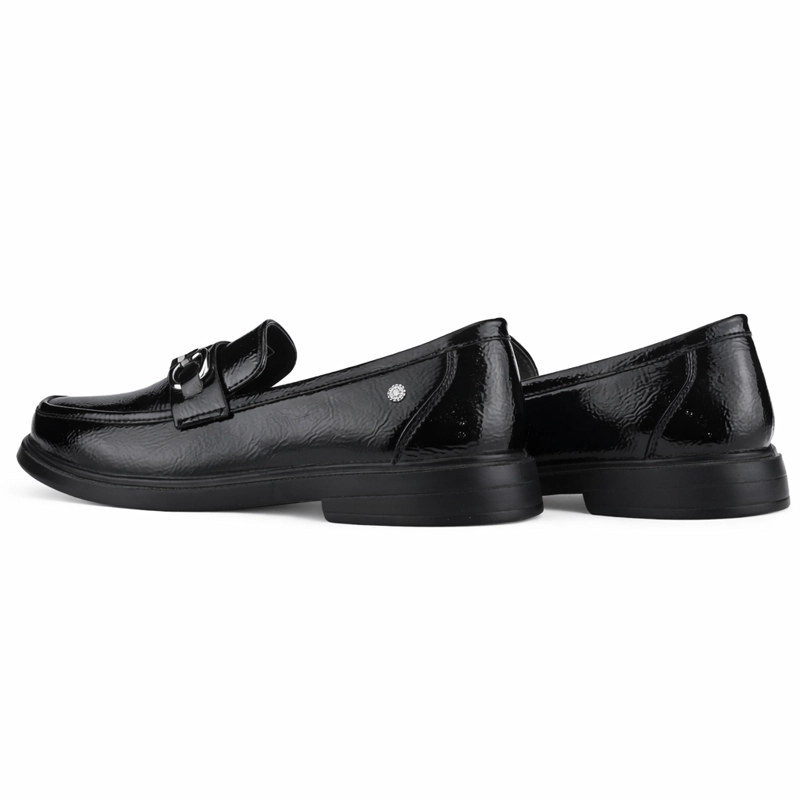 MOCASIN NEGRO MUJER CASUAL CHALADA PAROLE - 6