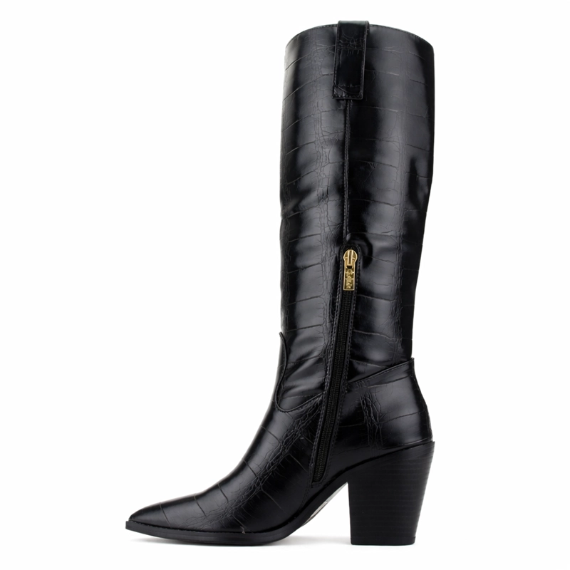 BOTA NEGRO MUJER CASUAL CHALADA NEVADA - 2