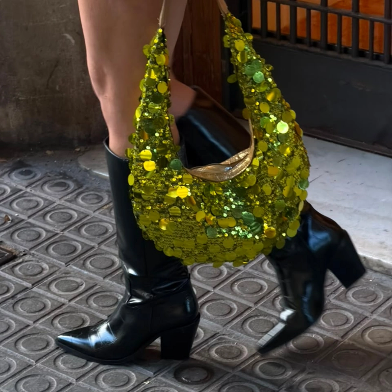 BOTA NEGRO MUJER CASUAL CHALADA NEVADA - 4