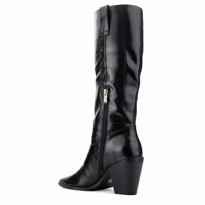 BOTA NEGRO MUJER CASUAL CHALADA NEVADA - 4