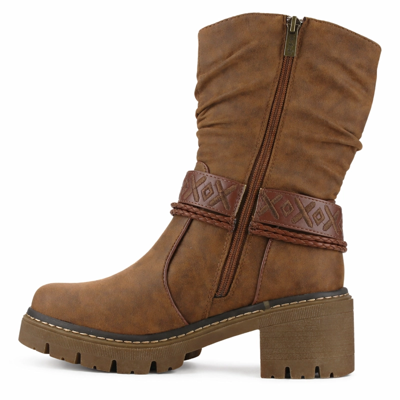 BOTIN TOSTADO MUJER CASUAL CHALADA TERRA - 2
