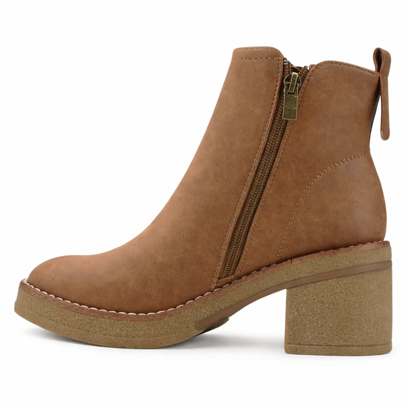 BOTIN CAMEL MUJER CASUAL CHALADA BRICCA - 2