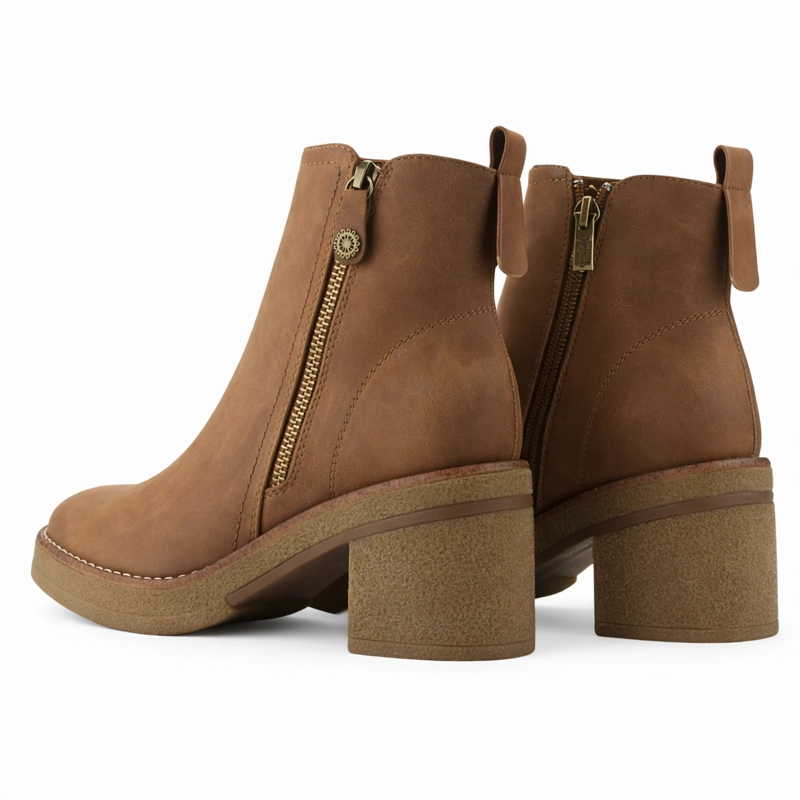 BOTIN CAMEL MUJER CASUAL CHALADA BRICCA - 6