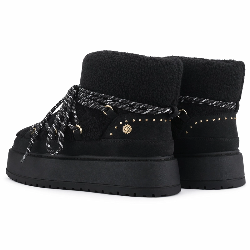 BOTIN NEGRO MUJER CASUAL CHALADA AILEN - 6