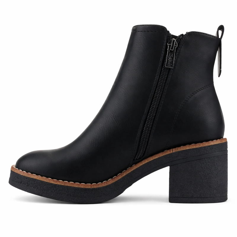 BOTIN NEGRO MUJER CASUAL CHALADA BRICCA - 2