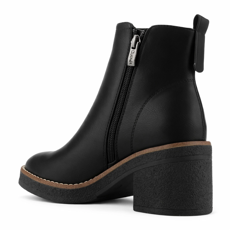 BOTIN NEGRO MUJER CASUAL CHALADA BRICCA - 4