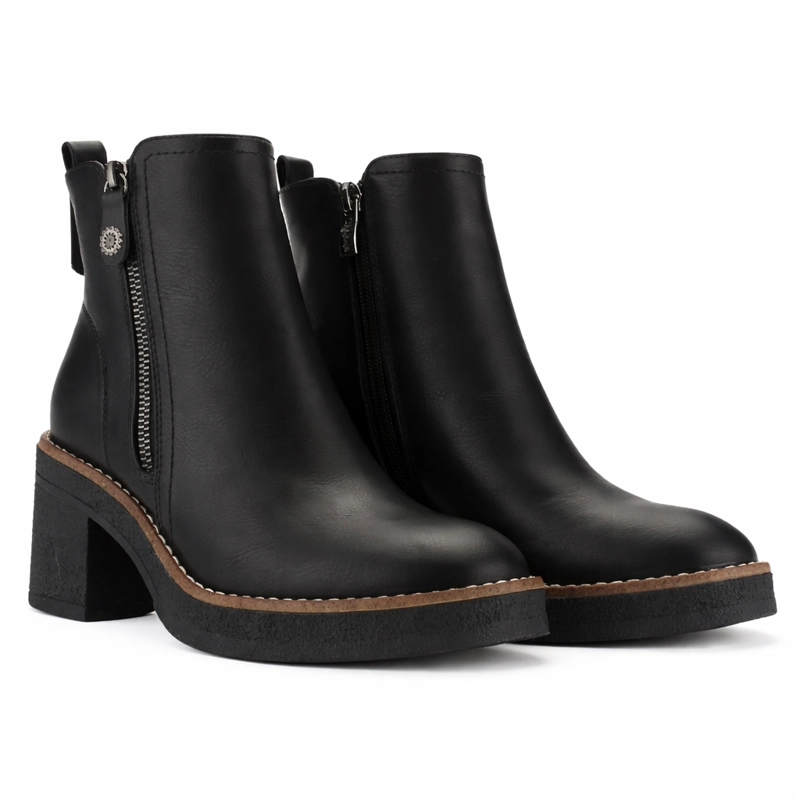 BOTIN NEGRO MUJER CASUAL CHALADA BRICCA - 5