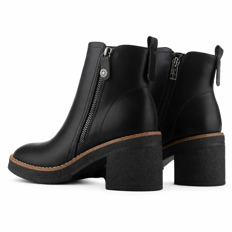 BOTIN NEGRO MUJER CASUAL CHALADA BRICCA - 6