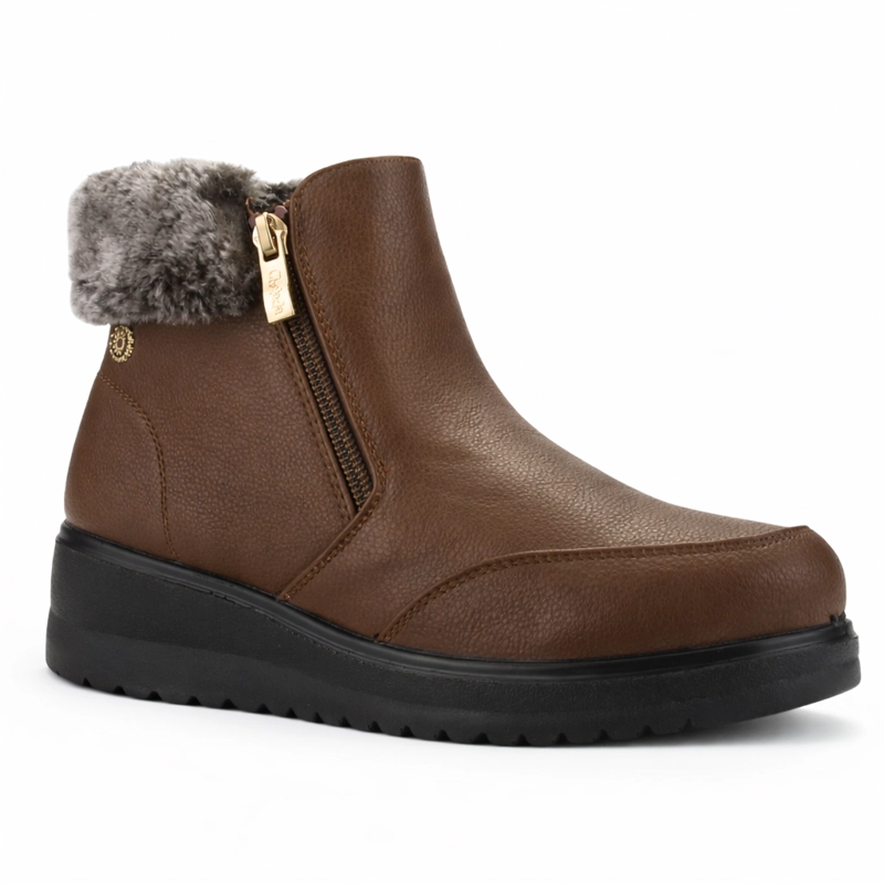 BOTIN TOSTADO MUJER CASUAL CHALADA RAYO - 2