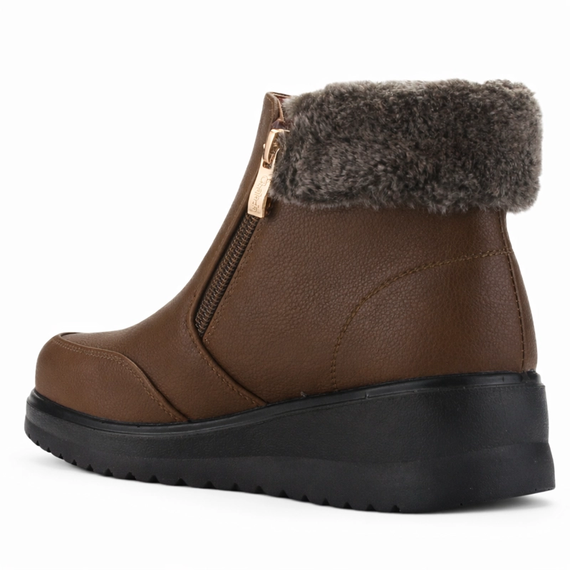 BOTIN TOSTADO MUJER CASUAL CHALADA RAYO - 3