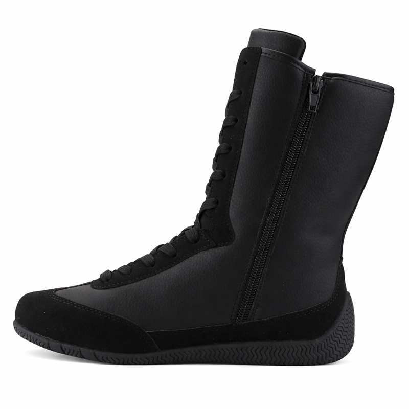 ZAPATILLA NEGRO MUJER CASUAL CHALADA BOXI - 2