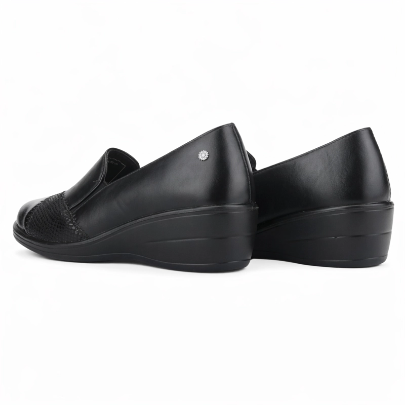 ZAPATO NEGRO MUJER CASUAL CHALADA OSNY - 6