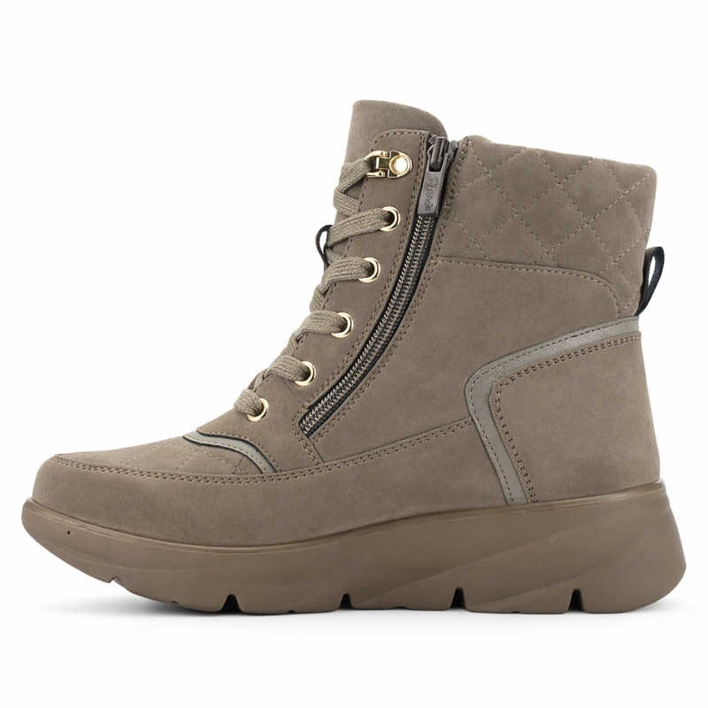 BOTIN CAFE  MUJER CASUAL CHALADA GRAMY - 2
