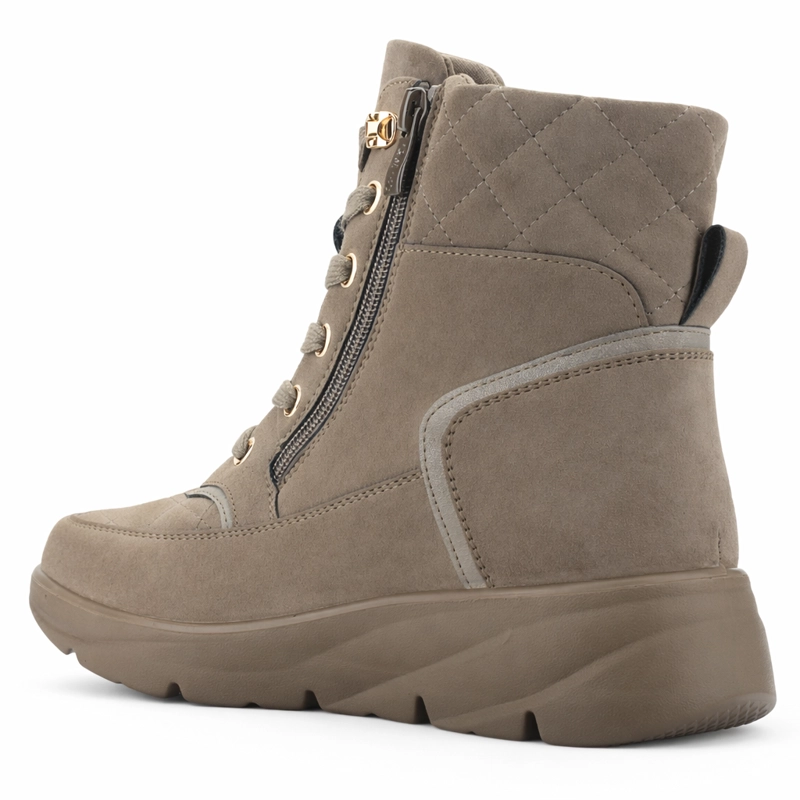 BOTIN CAFE  MUJER CASUAL CHALADA GRAMY - 4
