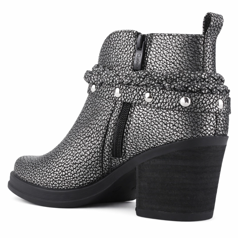 BOTIN NEGRO MUJER CASUAL CHALADA SUZIE - 4