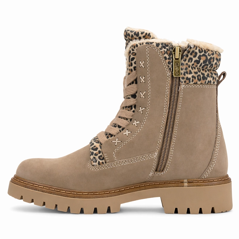 BOTIN BEIGE MUJER CASUAL CHALADA TORINO - 2