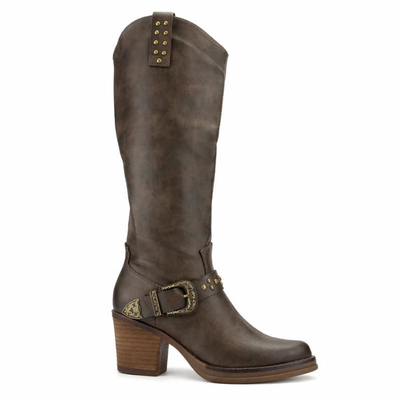 BOTA CAFE MUJER CASUAL CHALADA SUZIE - 1