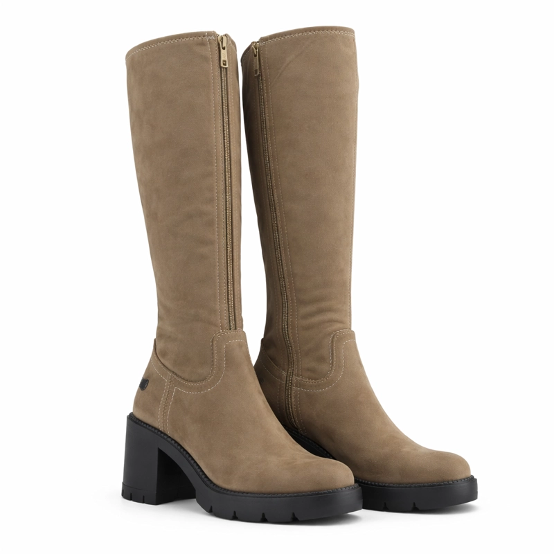 BOTA TAUPE MUJER CASUAL CHALADA MERATI - 5