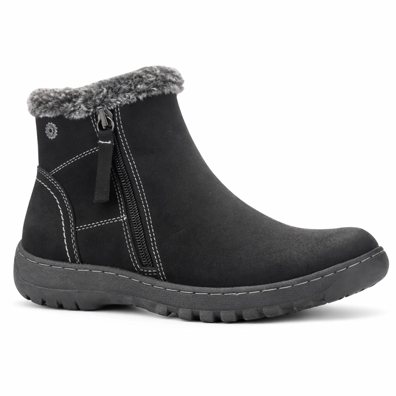 BOTIN NEGRO MUJER CASUAL CHALADA QUAL - 3