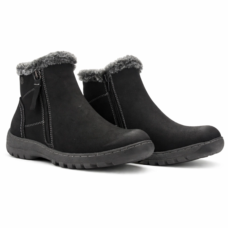 BOTIN NEGRO MUJER CASUAL CHALADA QUAL - 5