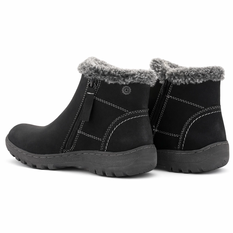 BOTIN NEGRO MUJER CASUAL CHALADA QUAL - 6