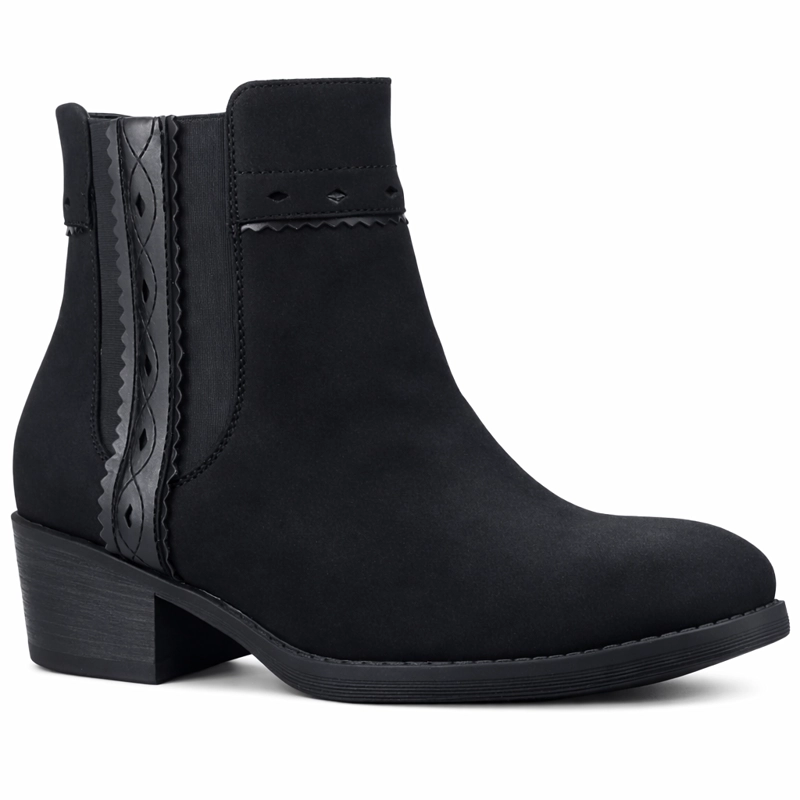 BOTIN NEGRO MUJER CASUAL CHALADA CAMP - 3