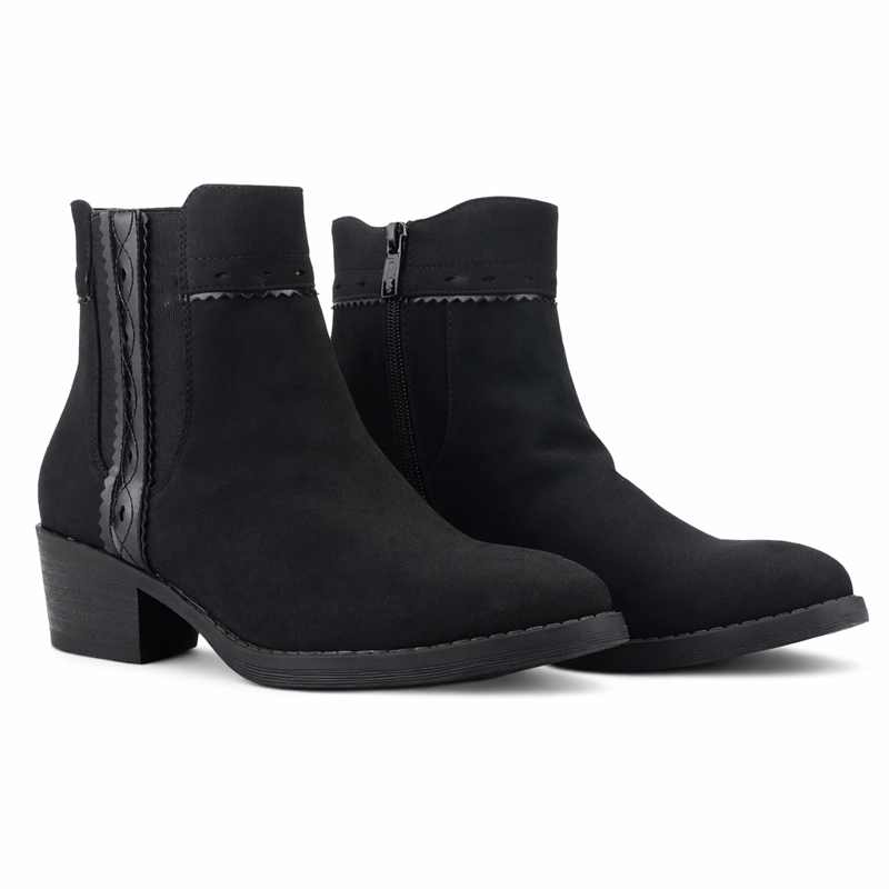 BOTIN NEGRO MUJER CASUAL CHALADA CAMP - 5