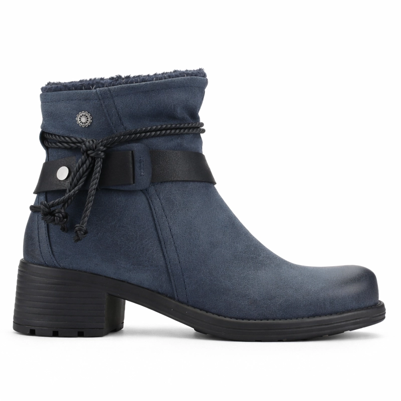 BOTIN AZUL MUJER CASUAL CHALADA TORKE - 1