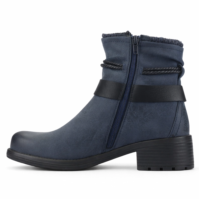 BOTIN AZUL MUJER CASUAL CHALADA TORKE - 2