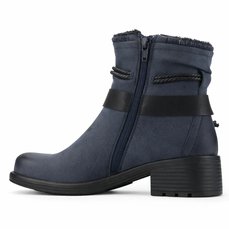 BOTIN AZUL MUJER CASUAL CHALADA TORKE - 4