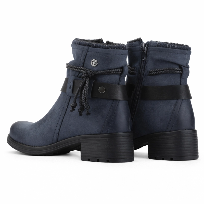 BOTIN AZUL MUJER CASUAL CHALADA TORKE - 6
