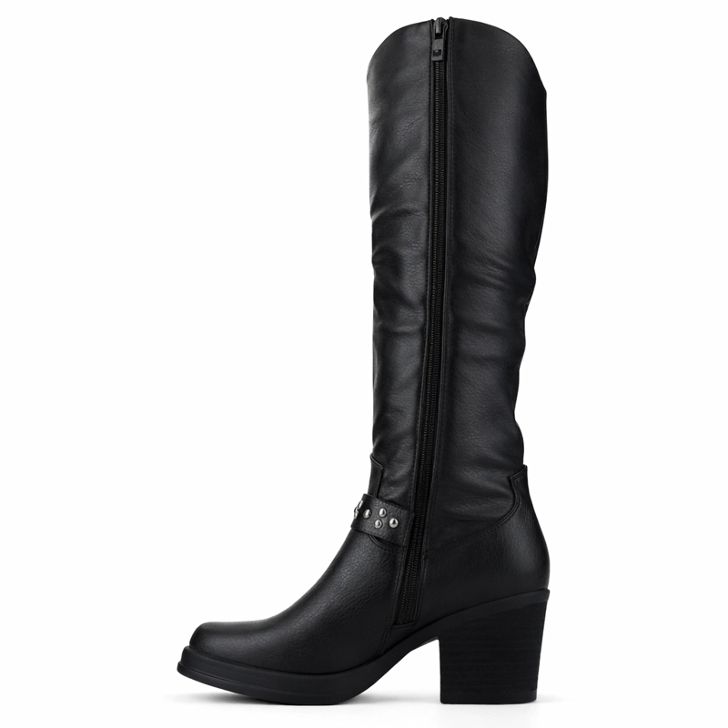 BOTA NEGRO MUJER CASUAL CHALADA SUZIE - 2
