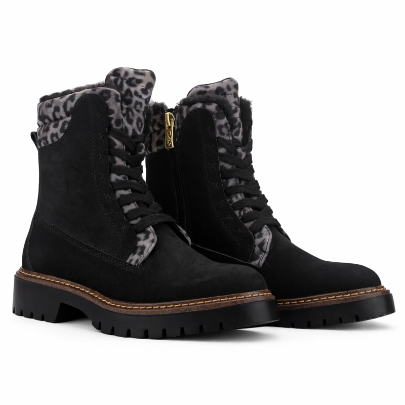 BOTIN NEGRO MUJER CASUAL CHALADA TORINO - 5