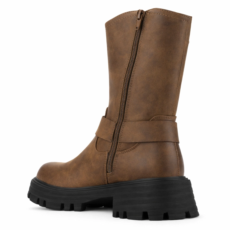BOTA TOSTADO MUJER CASUAL CHALADA MESSA - 4