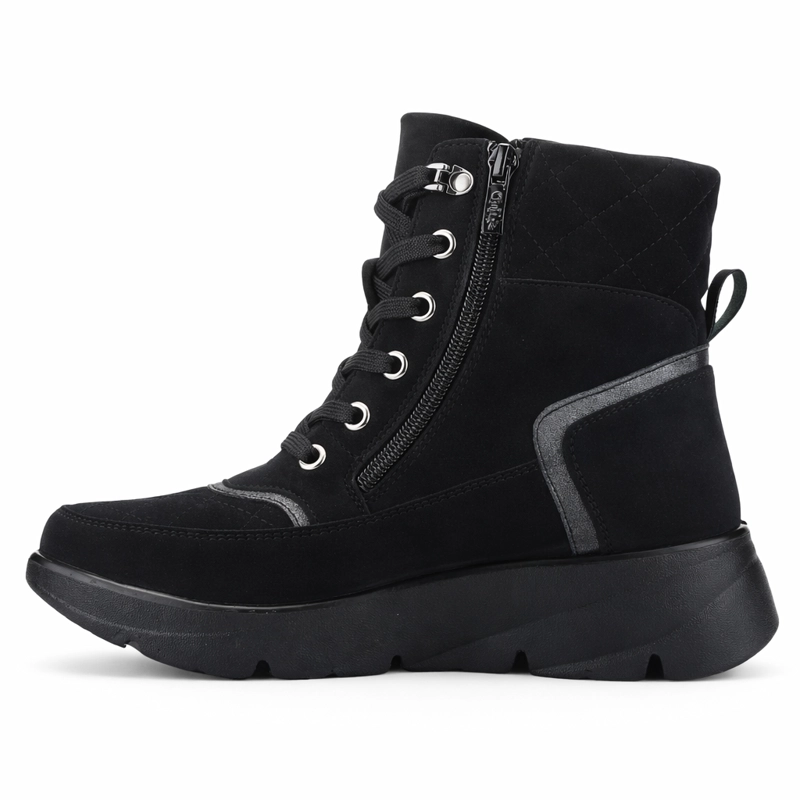 BOTIN NEGRO MUJER CASUAL CHALADA GRAMY - 2