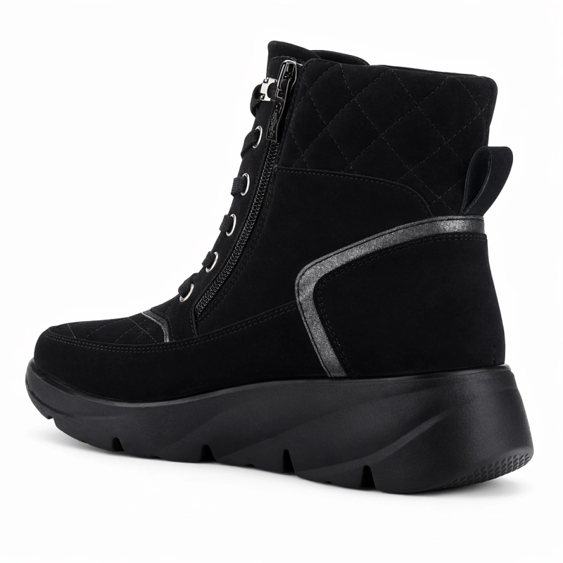 BOTIN NEGRO MUJER CASUAL CHALADA GRAMY - 4