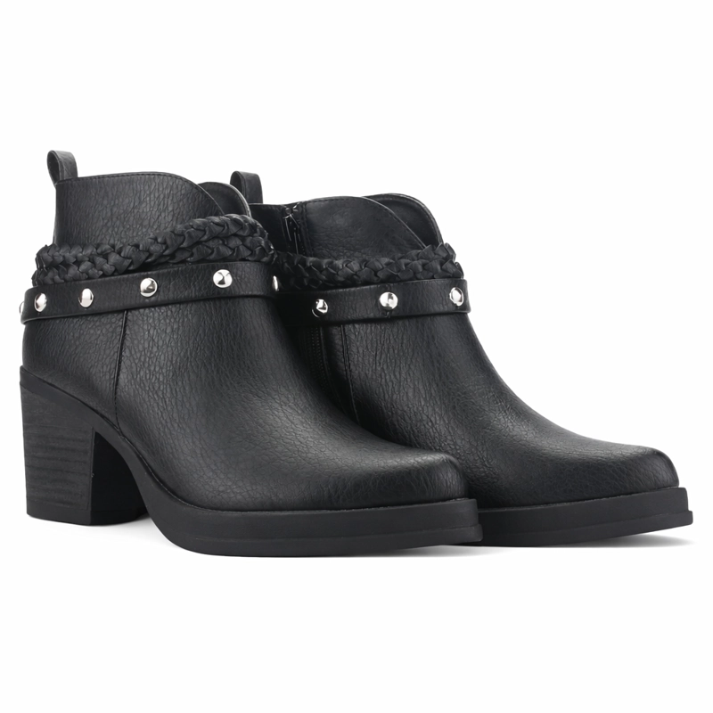 BOTIN NEGRO MUJER CASUAL CHALADA SUZIE - 5