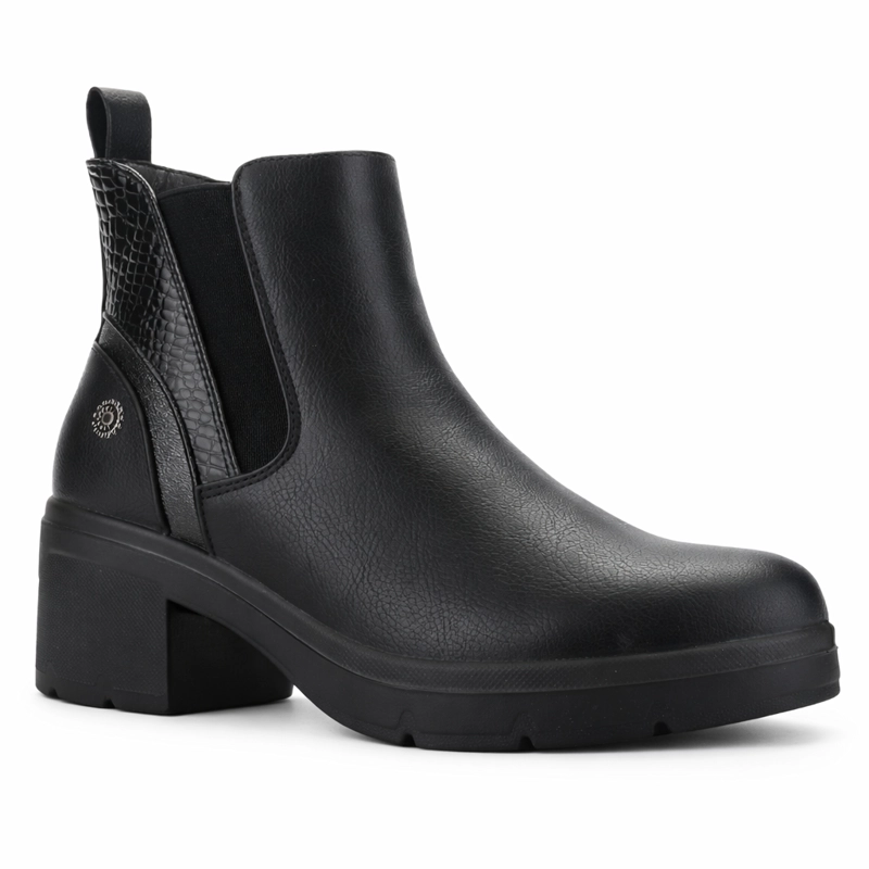 BOTIN NEGRO MUJER CASUAL CHALADA MADENA - 3