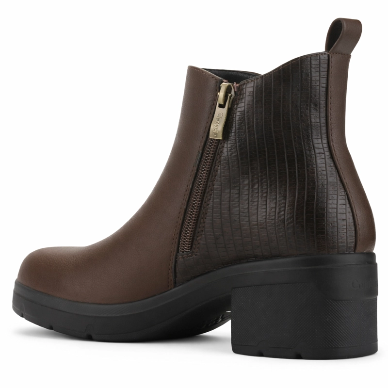 BOTIN CAFE MUJER CASUAL CHALADA MADENA - 4