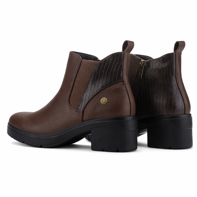 BOTIN CAFE MUJER CASUAL CHALADA MADENA - 6