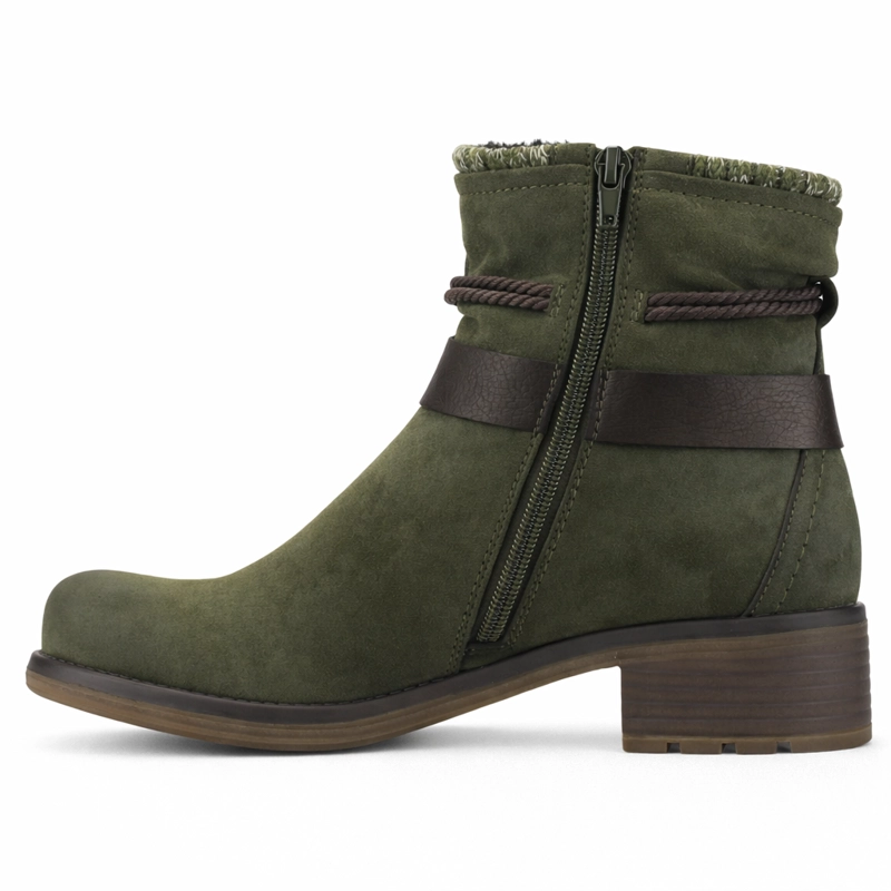 BOTIN OLIVA MUJER CASUAL CHALADA TORKE - 2