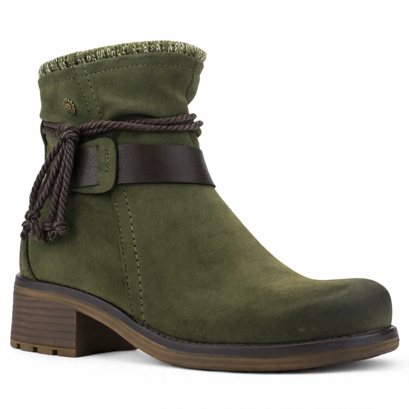 BOTIN OLIVA MUJER CASUAL CHALADA TORKE - 3